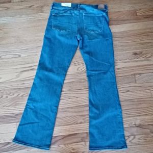 NWT American Eagle Ne(x)t Level Stretch Kick Boot Jeans - Women's Size 12 Long